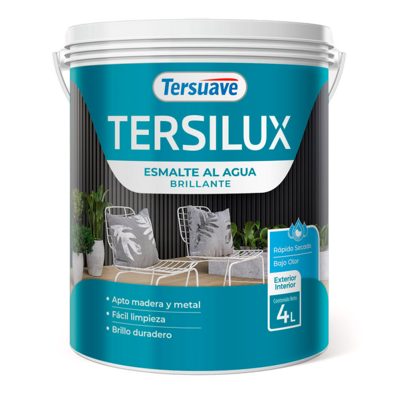 ESMALTE SINTETICO ACUOSO TERSUAVE BLANCO   - 4.00-