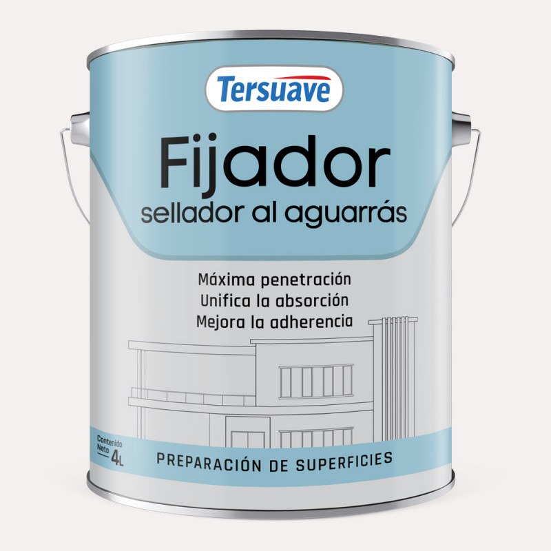 FIJADOR SELLADOR AL AGUARRAS TERSUAVE- 4-LT