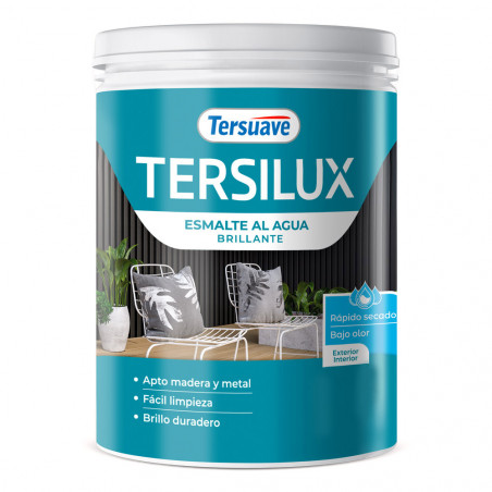 ESMALTE SINTETICO ACUOSO TERSUAVE NEGRO    - 1.00-