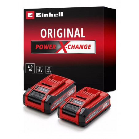 BATERIA EINHELL ION-LIT POWER PLUS PXC 18V 4.0AH KIT X 2 UNIDADES