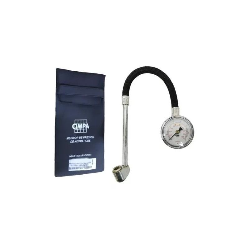 MEDIDOR DE PRESION CIMPA 100 LBS RACORD DUAL
