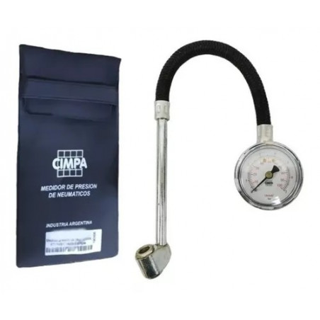 MEDIDOR DE PRESION CIMPA 100 LBS RACORD DUAL