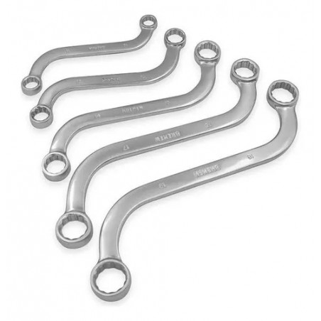 LLAVE ESTRIADA BREMEN JUEGO X 5PZS CURVAS 7779