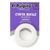 CINTA DOBLE FAZ EL PULPITO BLANCA ESPUMA 2 MT