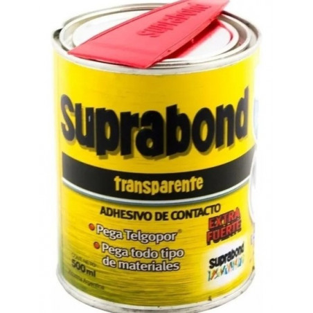 ADHESIVO DE CONTACTO SUPRABOND TRANSPARENTE-500-CC