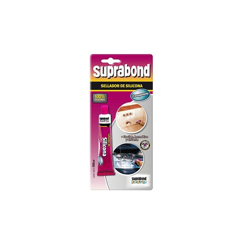 SELLADOR SUPRABOND SILICONA GLUFIX  50CC