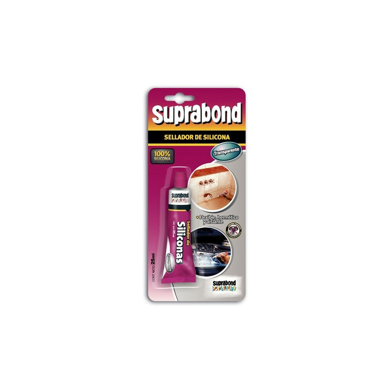 SELLADOR SUPRABOND SILICONA GLUFIX  25CC