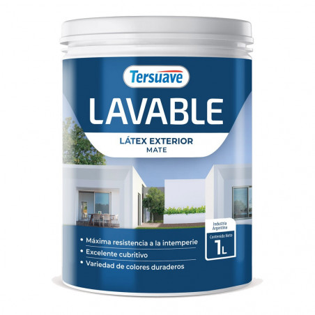 LATEX LAVABLE EXTERIOR TERSUAVE CHOCOLATE   - 1-LT