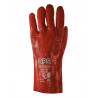 GUANTES PVC ROJO ENTELADO 30CM DE PASCALE 31345 -1-PAR