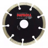 DISCO DIAMANTADO PATROLL BLACK SEGMENTADO 4.5" (BRAVO)