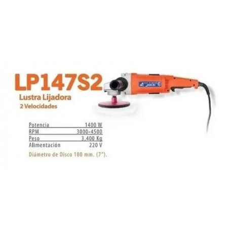 LIJADORA LUSTRADORA ARGENTEC               LP147S2