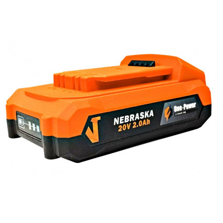 BATERIA NEBRASKA ONE POWER 20V 2.0 AH NOPB202