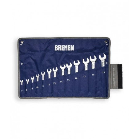 LLAVE COMBINADA BREMEN JUEGO MM 7 A 19 (13PZ) 7176