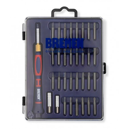 DESTORNILLADOR BREMEN PORTA PUNTAS X 34PZ     5161