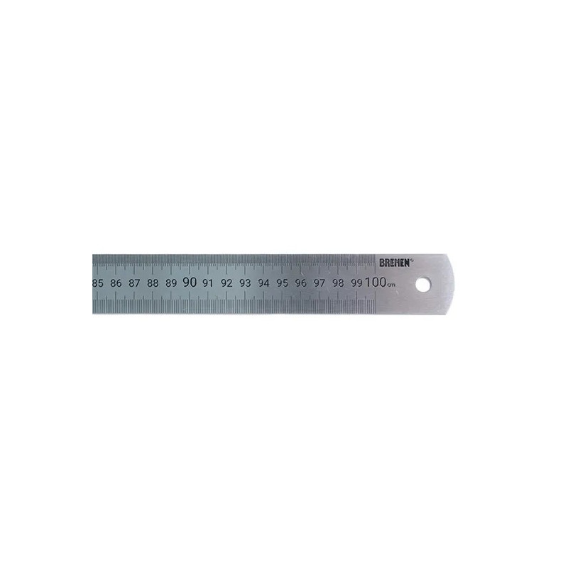 REGLA ACERO INOX. 100 CM BREMEN               7400