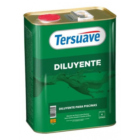 DILUYENTE PISCINAS CAUCHO TERSUAVE -4-LT
