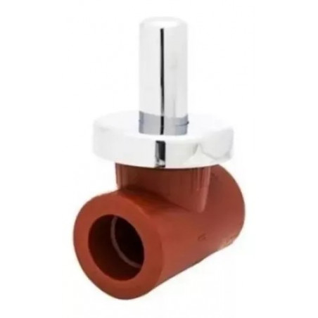 LLAVE DE PASO FUSION FUSION H3 CROMO 1"