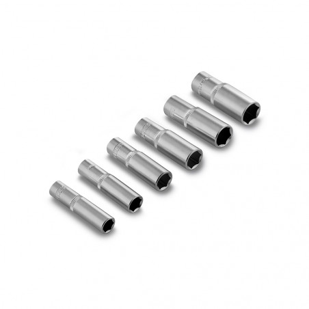 JUEGO BOCALLAVES BREMEN E.1/4" X 6PZS LARGAS  6334
