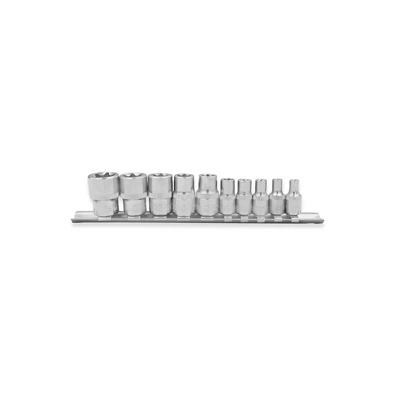 JUEGO BOCALLAVES BREMEN E.1/4" Y 3/8" TORX E  6730