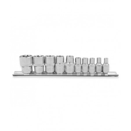 JUEGO BOCALLAVES BREMEN E.1/4" Y 3/8" TORX E  6730
