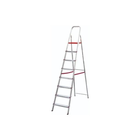 ESCALERA DE ALUMINIO TIJERA SIMPLE ACC  8 ESC BLACK PANTHER
