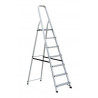 ESCALERA DE ALUMINIO TIJERA SIMPLE ACC  7 ESC BLACK PANTHER