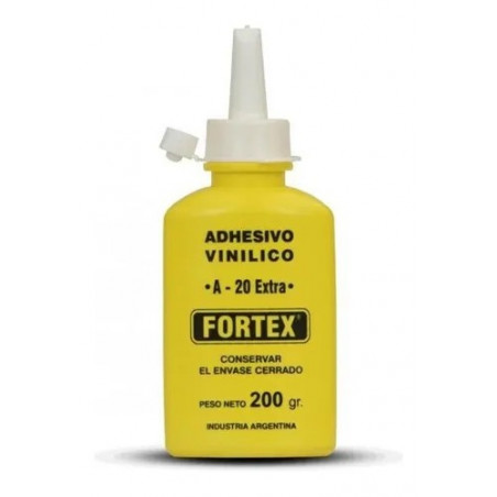 COLA VINILICA FORTEX A-20 POMO -200-GRS