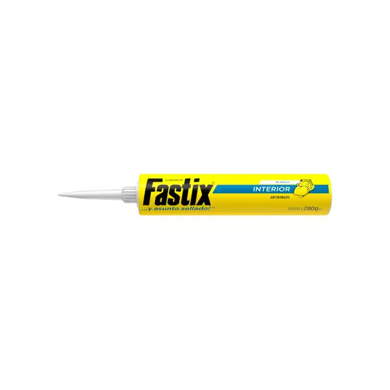 FASTIX SELLADOR SILICONA INTERIOR NEGRO X 300 ML (280G)
