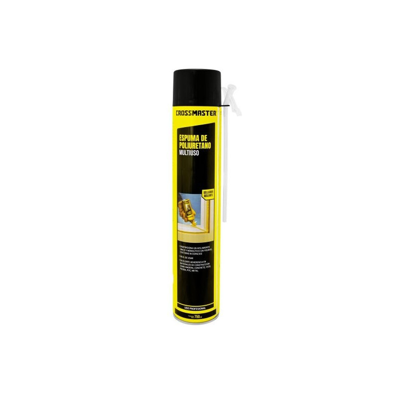 POLIURETANO EXPANDIBLE CROSSMASTER 750 ML 9936752