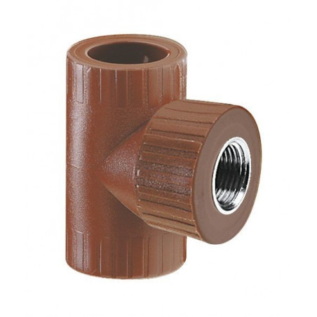 TEE FUSION ROSCA CENTRAL METAL H H3 1"