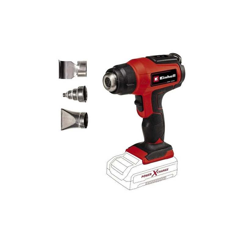 PISTOLA DE CALOR EINHELL INALAMBRICA 18V