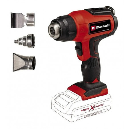 PISTOLA DE CALOR EINHELL INALAMBRICA 18V