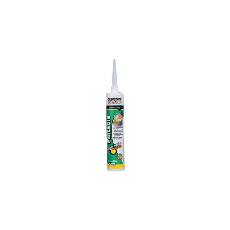 SELLADOR SUPRABOND ACRILICO PINTABLE 280CC BLANCO
