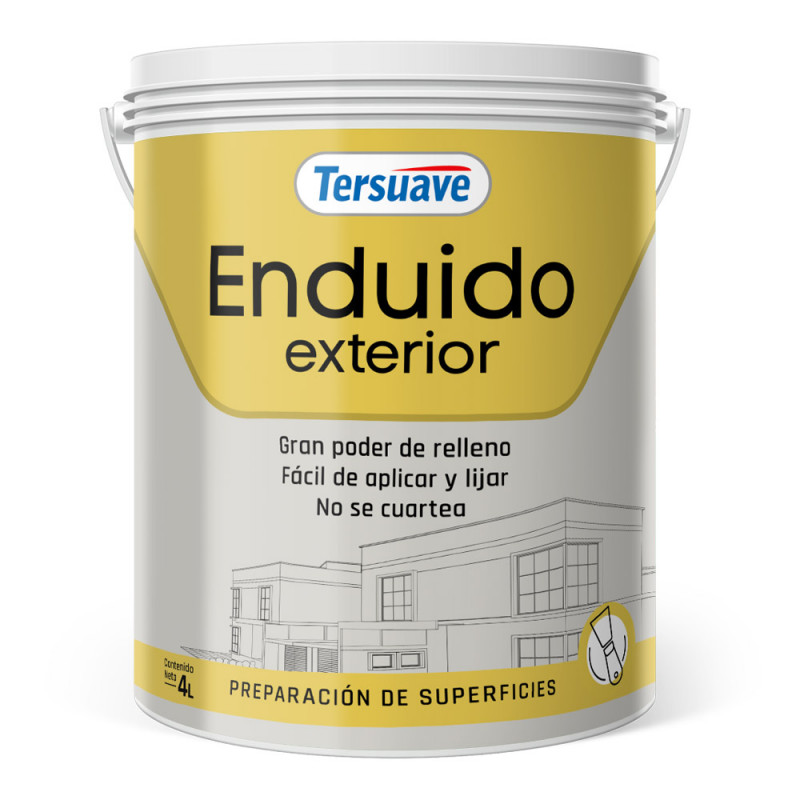 ENDUIDO PLASTICO TERSUAVE EXTERIOR - 4-LT
