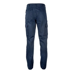PANTALON OMBU CARGO ELASTIZADO AZUL MARINO TALLE 46
