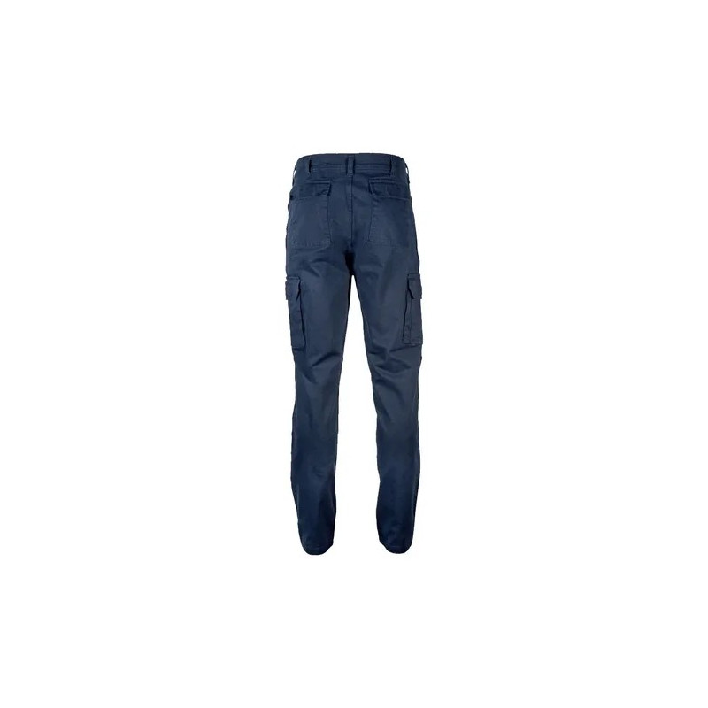PANTALON OMBU CARGO ELASTIZADO AZUL MARINO TALLE 46