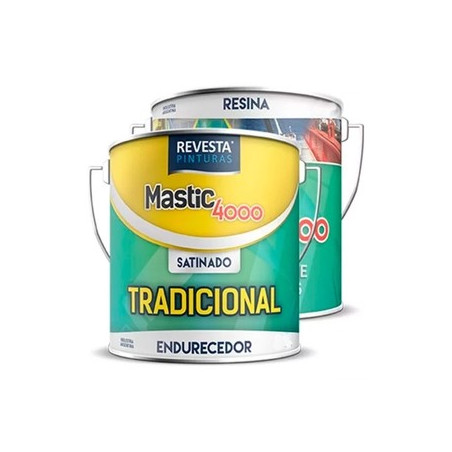 REVESTA MASTIC 4000 CLASICO ROJO SEÑAL - 1-LT