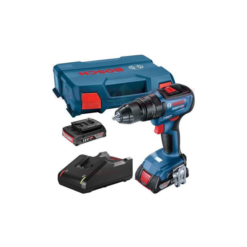 TALADRO INALAMBRICO BOSCH 18V PER S/C GSB 18V-50 (2 BAT + CARG)