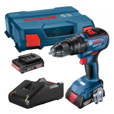 TALADRO INALAMBRICO BOSCH 18V PER S/C GSB 18V-50 (2 BAT + CARG)