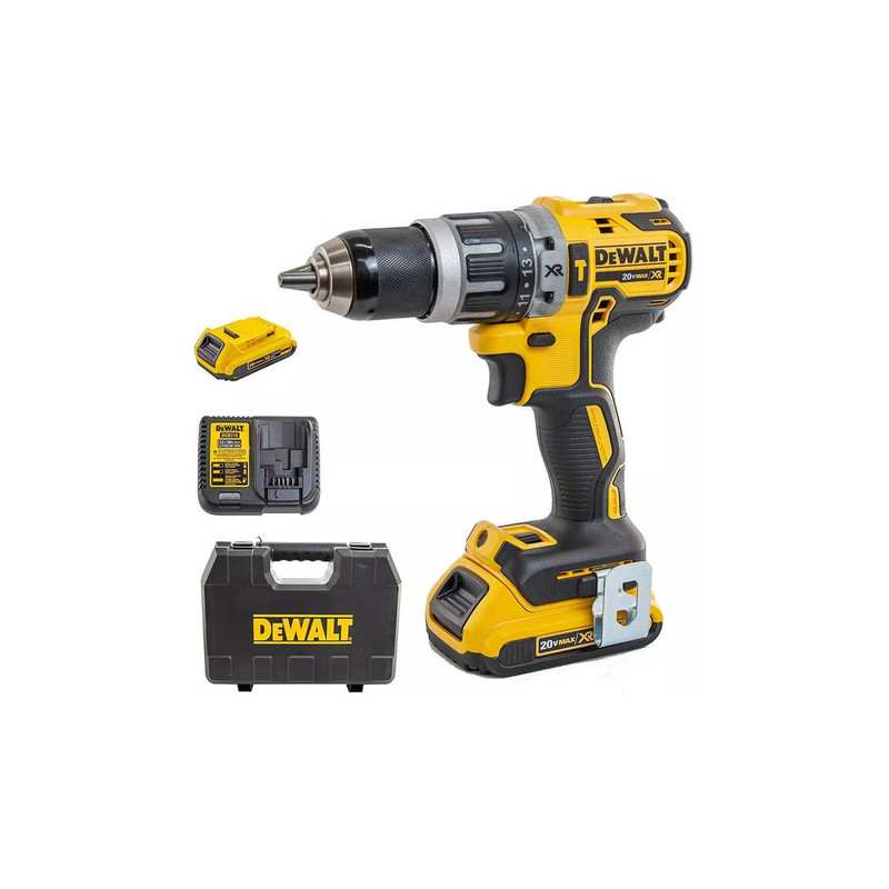 TALADRO INALAMBRICO DEWALT ION 20V PERC S/C DCD796