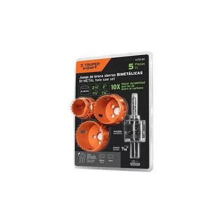 SIERRA COPA EN JUEGO TRUPER BIMETALICA X 5 PZ 100815