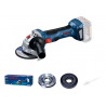 AMOLADORA BOSCH 4.5"  INALAMBRICA BRUSHLESS GWS 18V-15 (SOLO)
