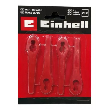 CUCHILLA REPUESTO BORDEADORA EINHELL X 20UN 3405730