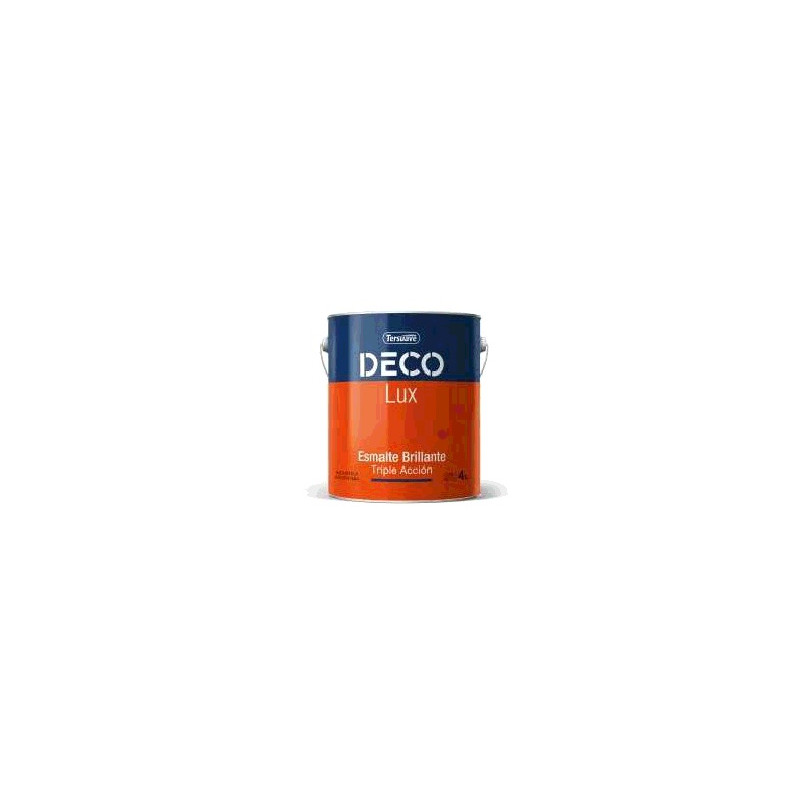 ESMALTE SINTETICO BRILLANTE 3 EN 1 DECOLUX NARANJA - 1-LT