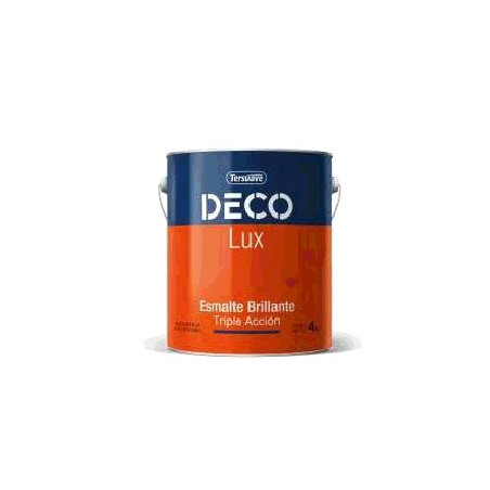 ESMALTE SINTETICO BRILLANTE 3 EN 1 DECOLUX NARANJA - 1-LT