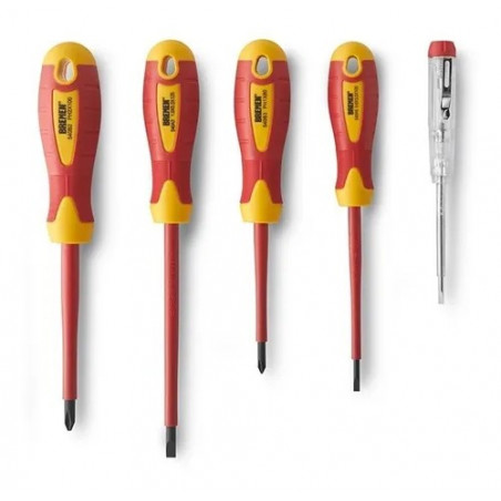 JUEGO DESTORNILLADORES BREMEN ELECTRICISTA X 5PZS 7170