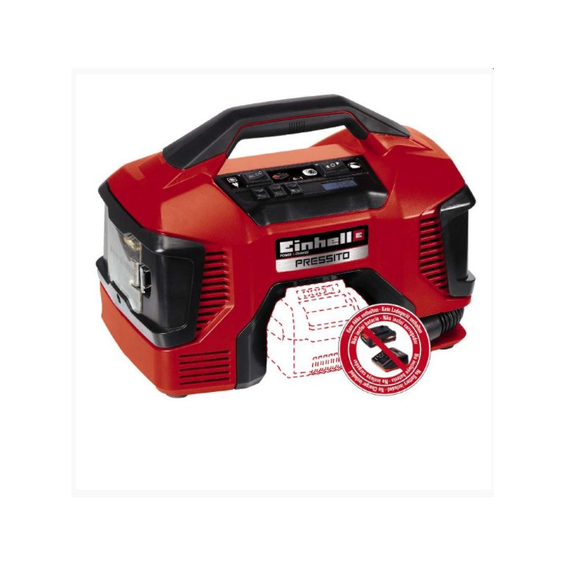 COMPRESOR EINHELL HIBRIDO 18V-21 PRESSITO SOLO