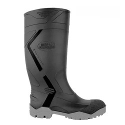 BOTA CALFOR NEGRA LARGA...