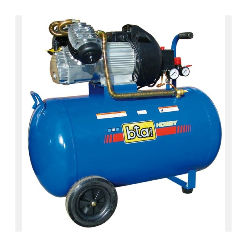 COMPRESOR BTA 3.0HP -100LT MANDO DIRECTO BICILINDRICO IA272063.3